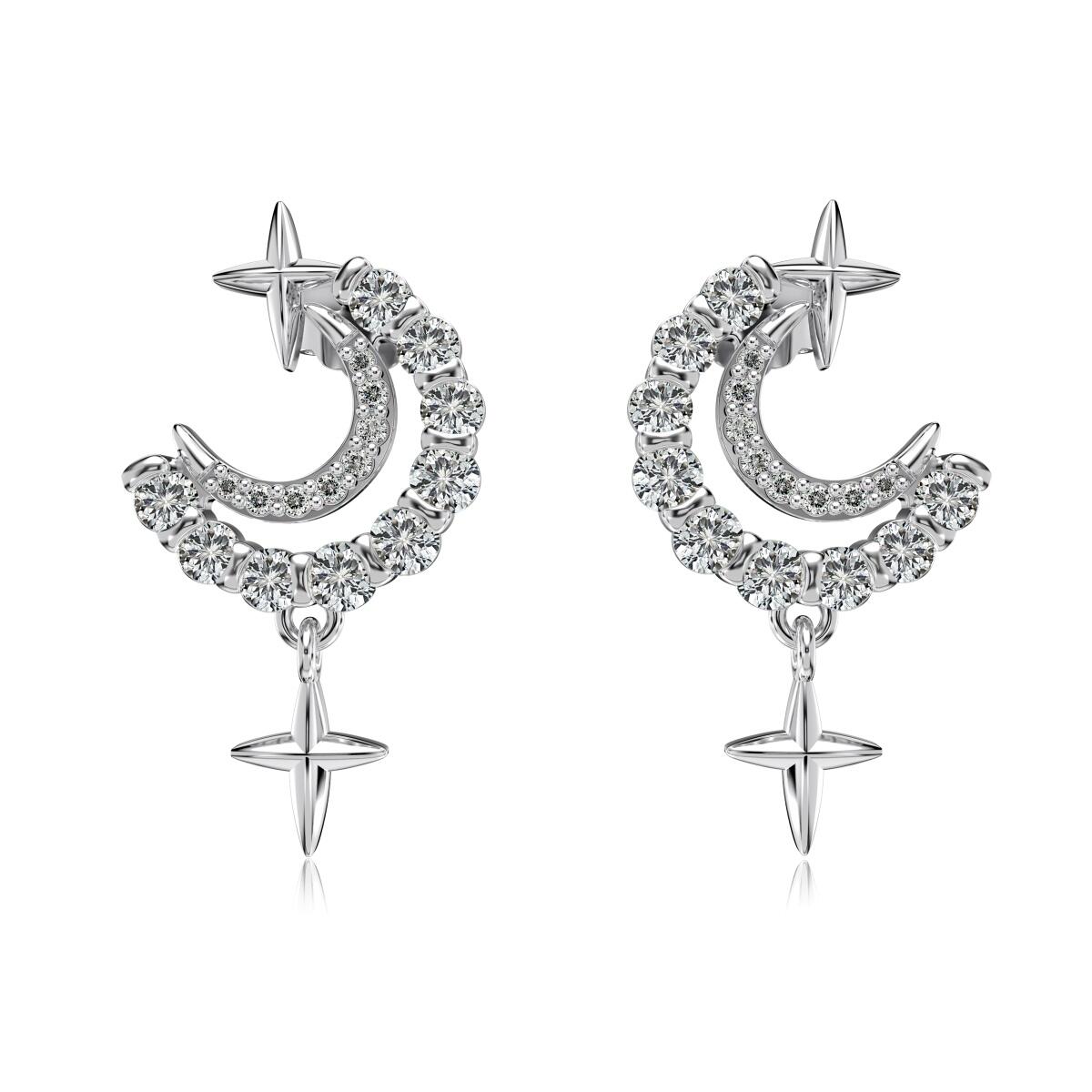 Brinco Lua e Estrela