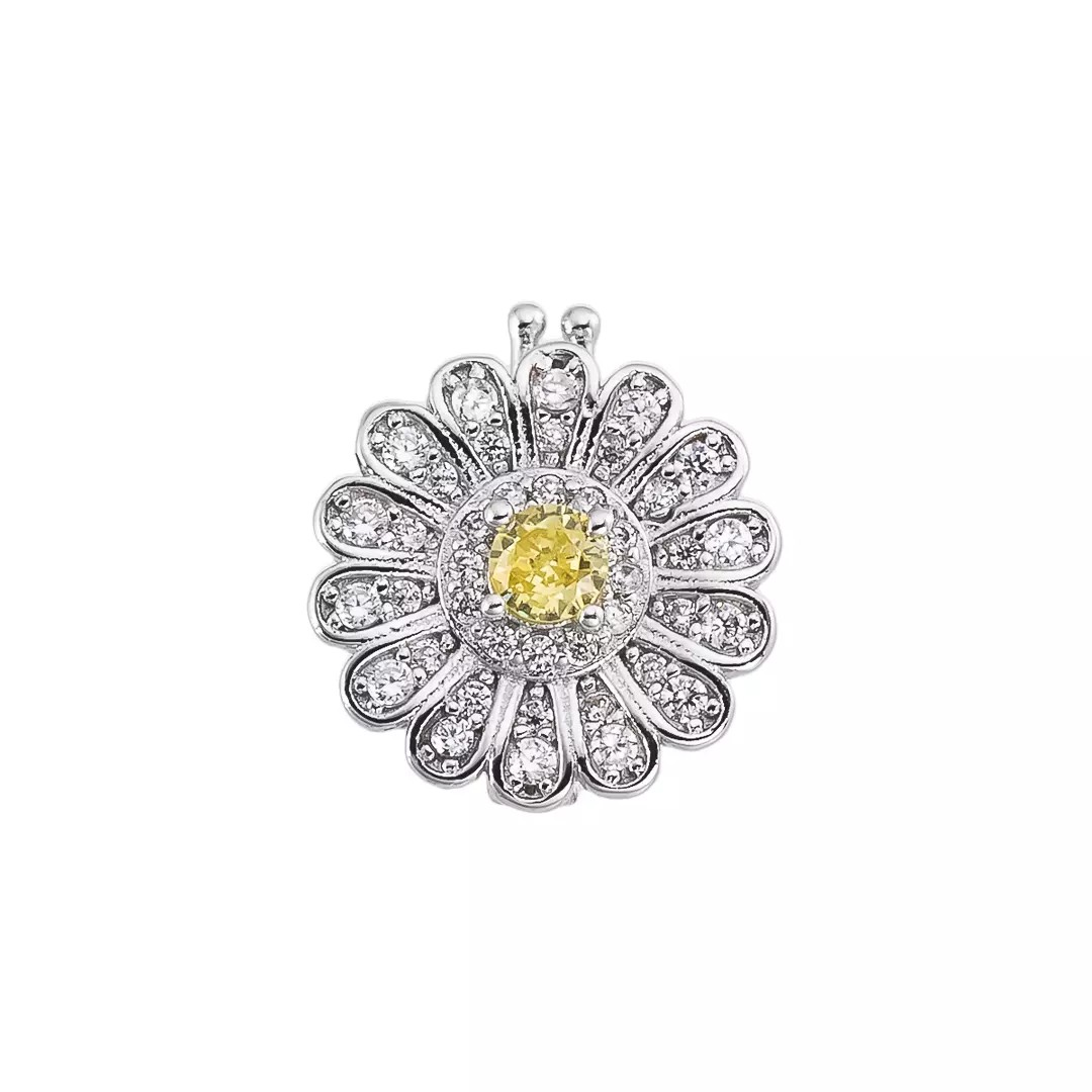 Charm Margarida Brilhante Amarela