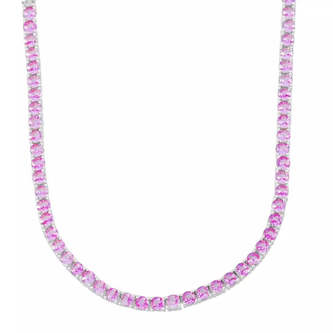 Colar Riviera Pink Deslumbrante