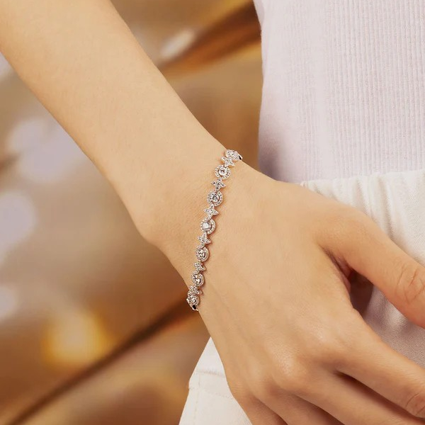 Pulseira Royal Cravejada com Zircônias