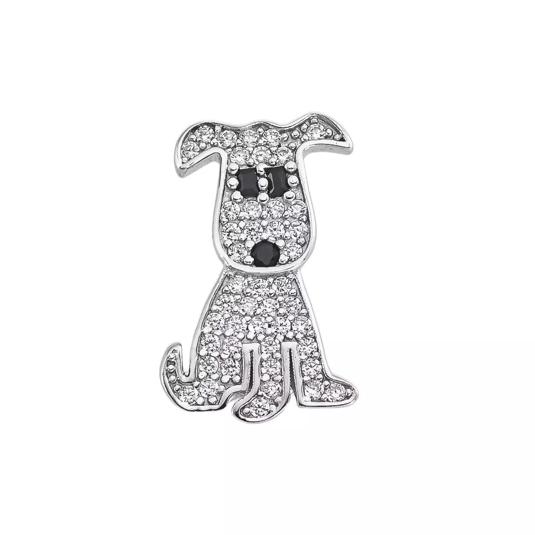 Charm Cachorrinho Brilhante