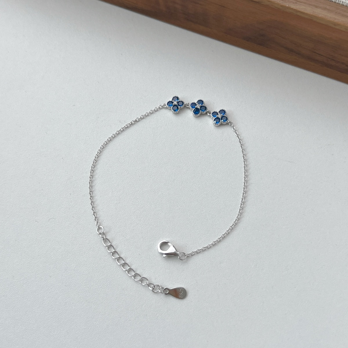 Pulseira 3 Trevos Delicada Cores