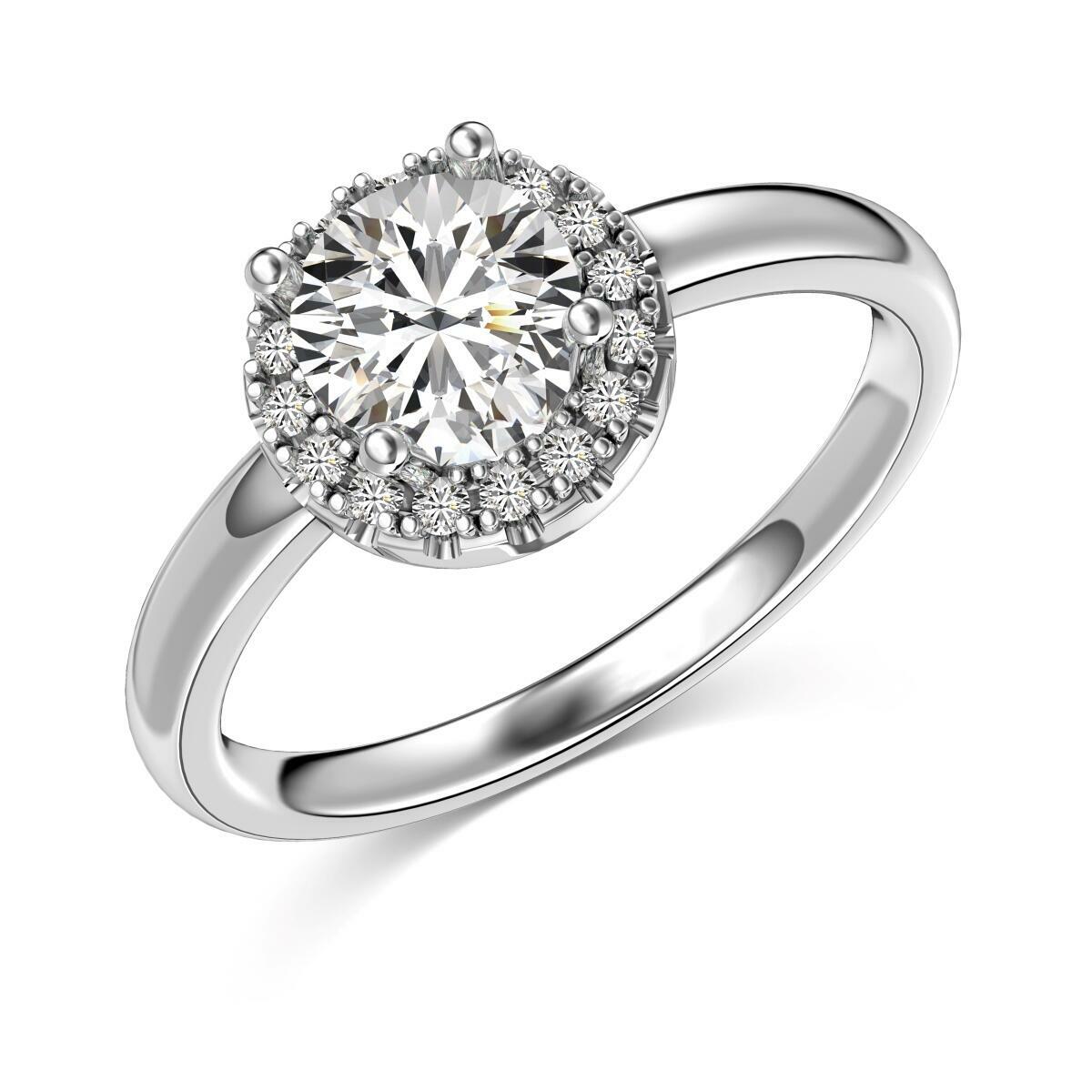 Conjunto Solitário Radiante