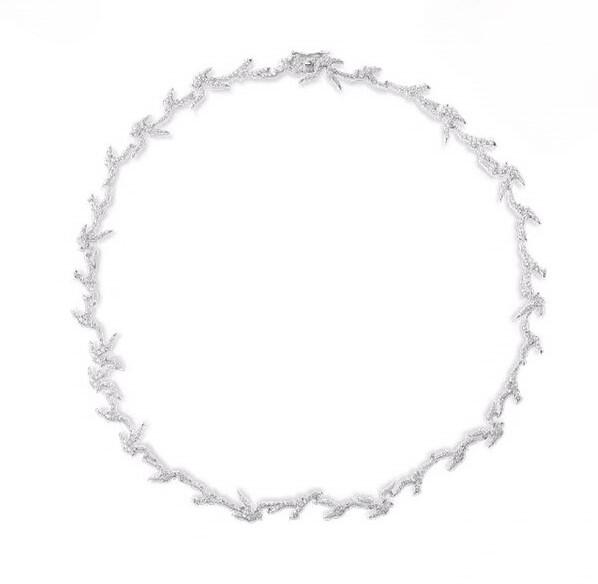 Choker Andorinhas Cravejadas