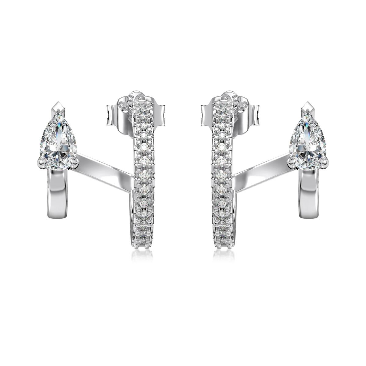 Brinco Duplo Gota Radiante