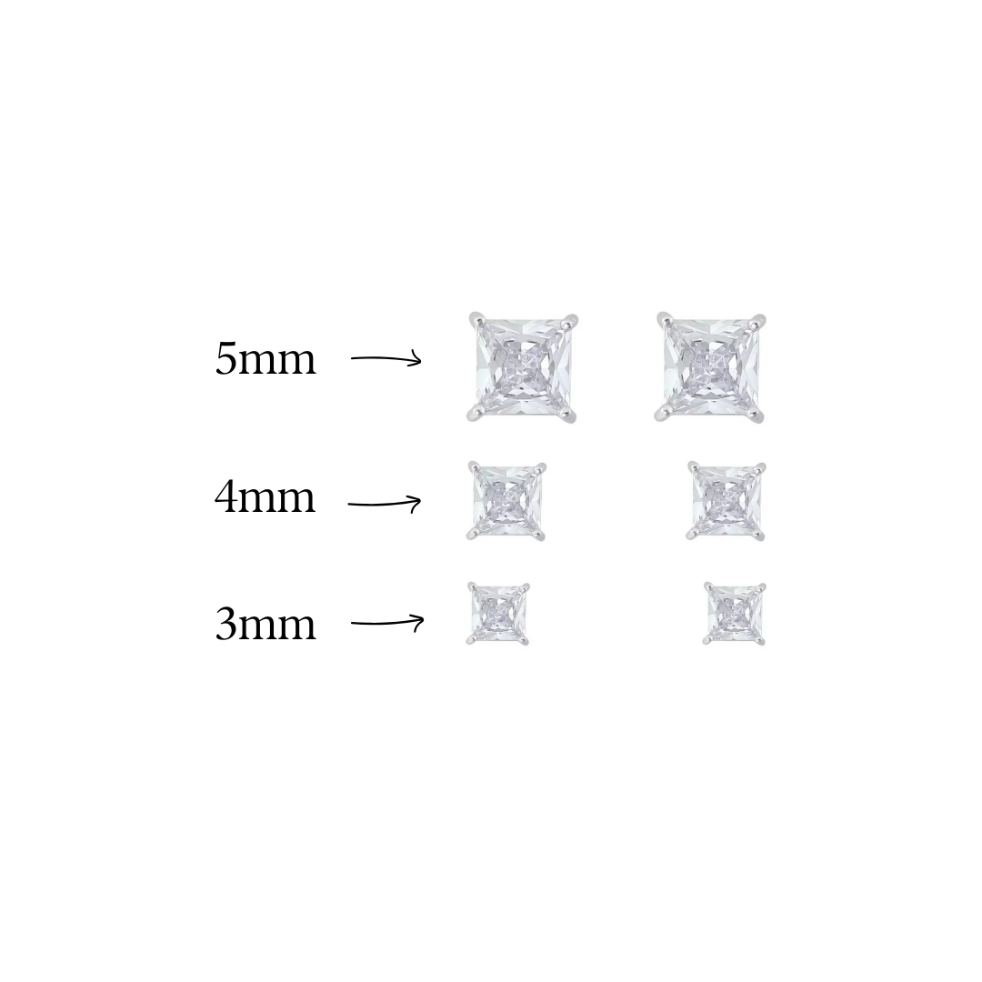 Ponto Quadrado Branco Caixa Alta 5mm