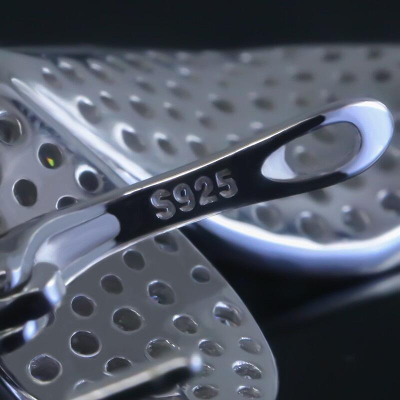 Brinco Flor Bicolor Verde & Branco