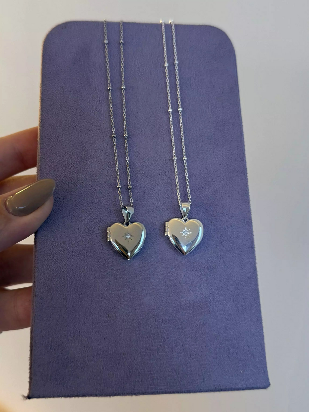 Colar Relicário Prata Coração