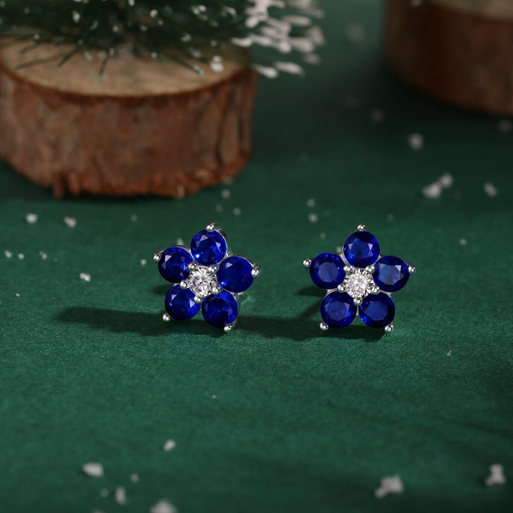 Brinco Flor Cravejada