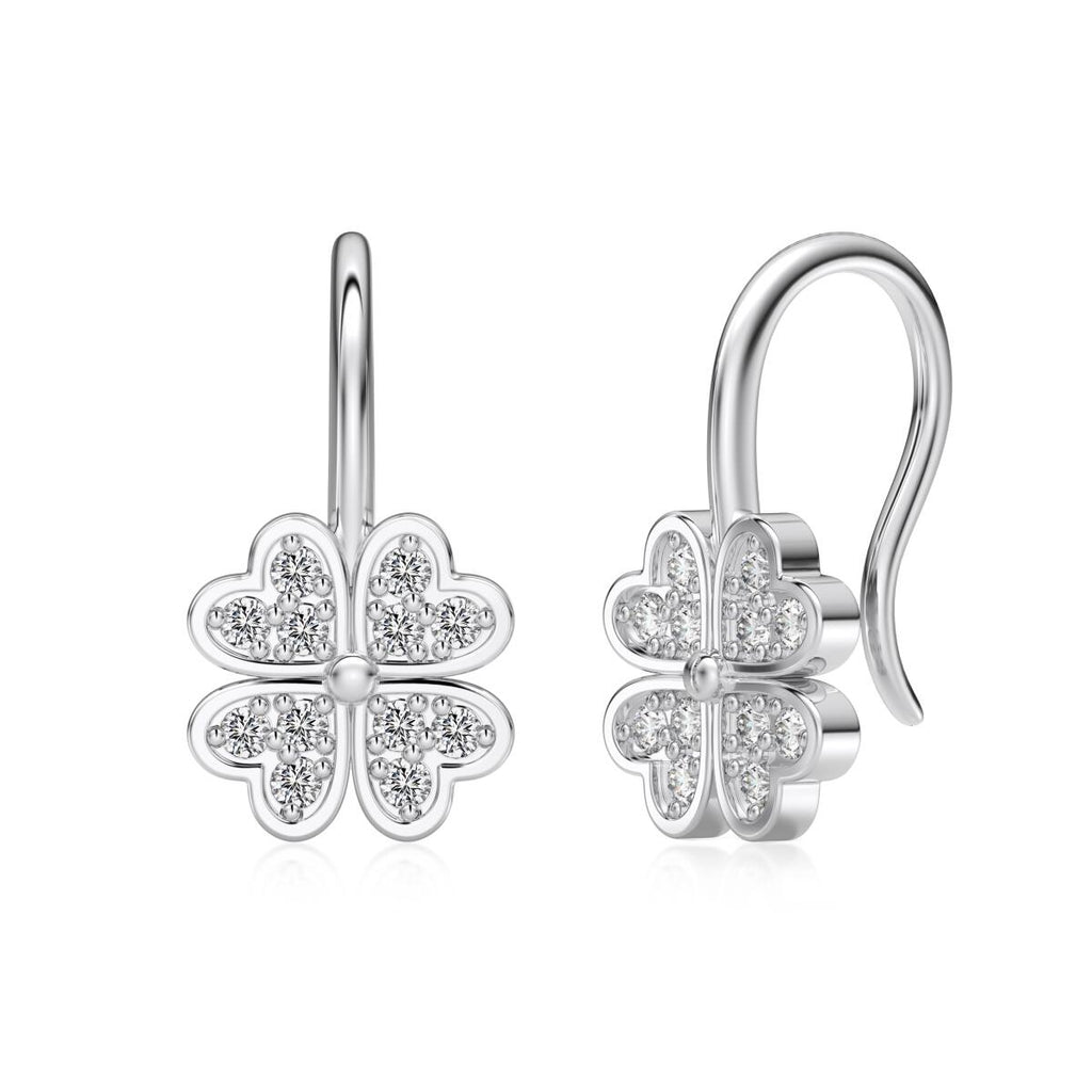 Brinco Trevo Brilhante