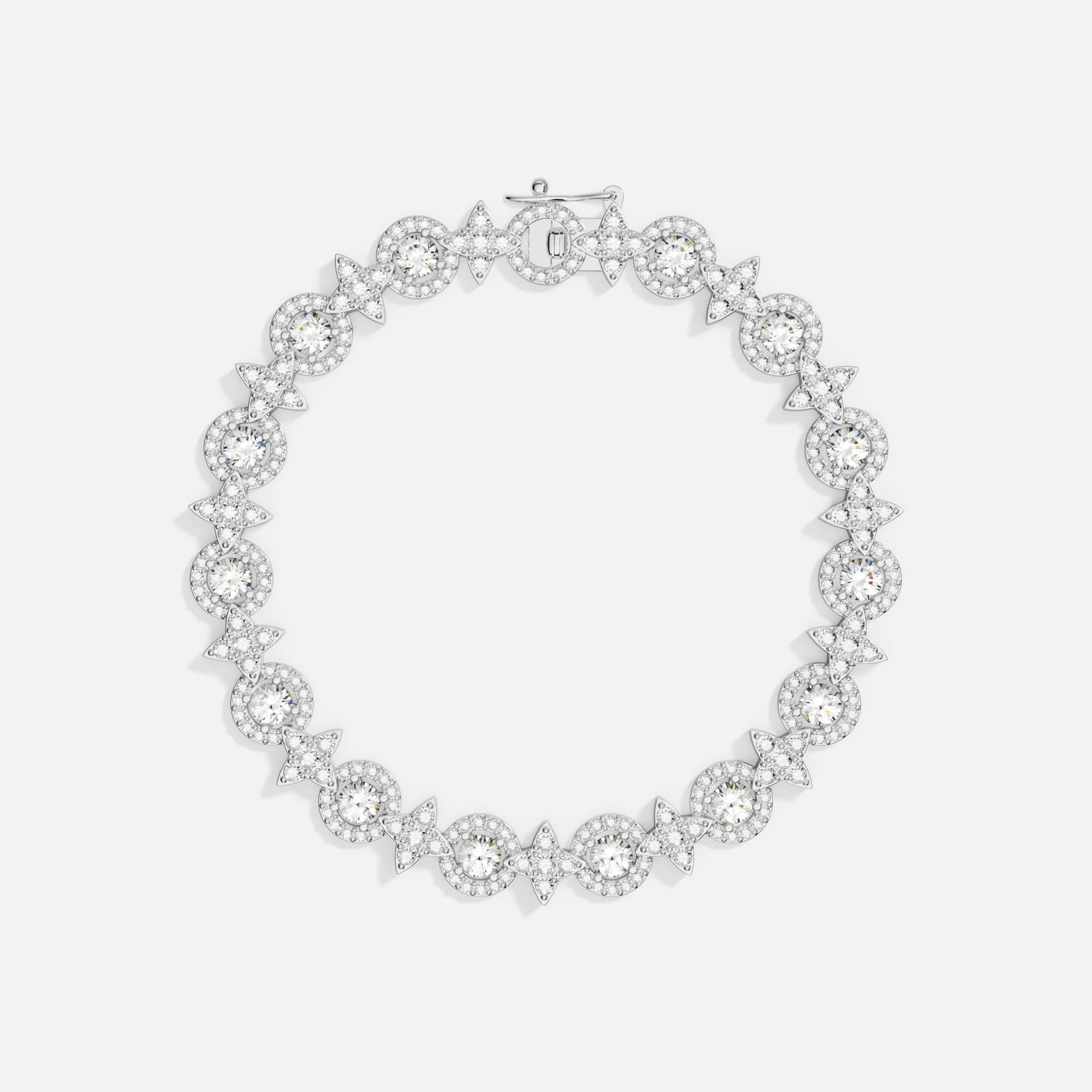 Pulseira Royal Cravejada com Zircônias