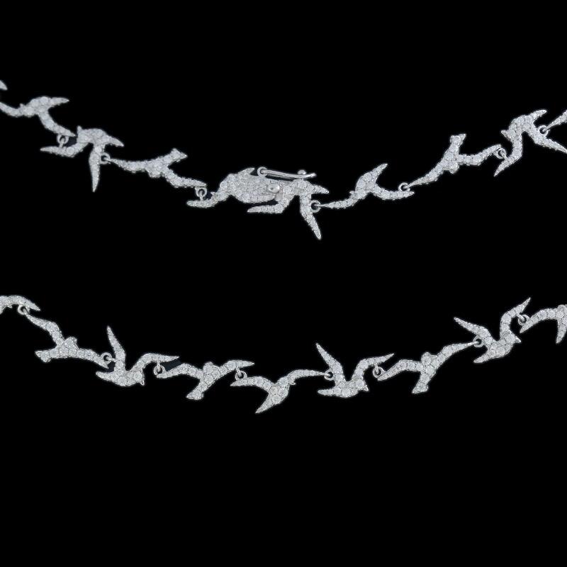 Choker Andorinhas Cravejadas