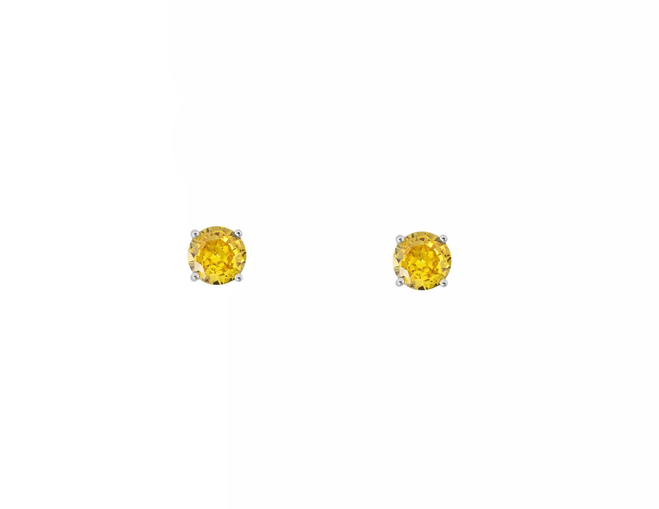 Brinco Ponto de Luz Amarelo 3,75mm