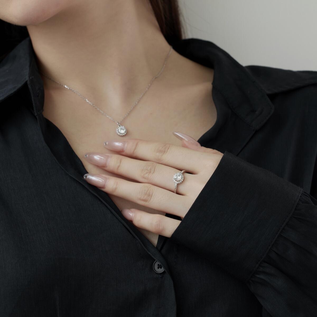 Conjunto Solitário Radiante